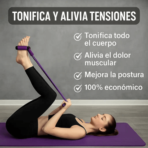 PedalFit System® - Banda Elástica Multifuncional Premium - Tonifica y alivia Tensiones