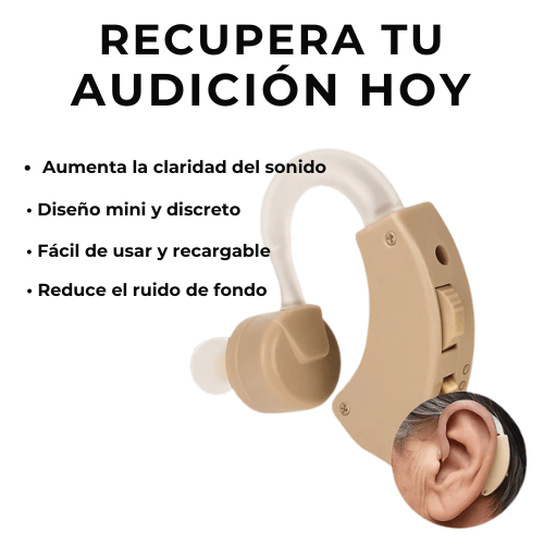 AudivaClea®️ - Audifono para la sordera